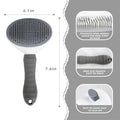 PawNestia Grooming Comb – The One-Swipe Shedding Solution